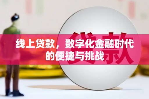 定安线上贷款，数字化金融时代的便捷与挑战