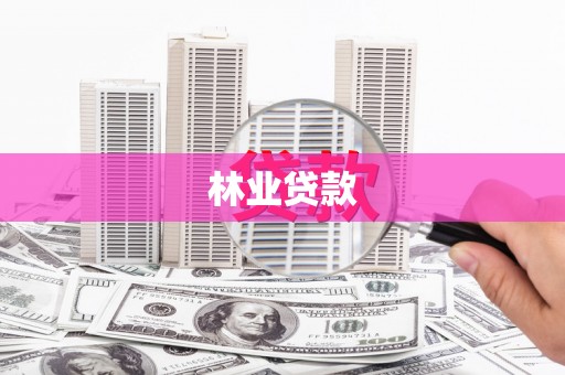洪江林业贷款