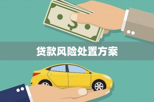 宜黄贷款风险处置方案