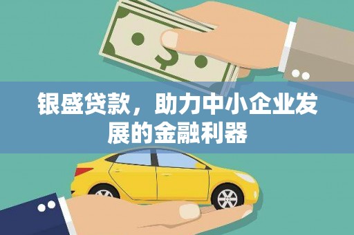 丰县银盛贷款，助力中小企业发展的金融利器