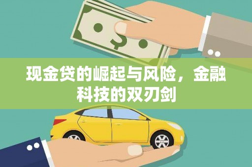 潜江现金贷的崛起与风险，金融科技的双刃剑