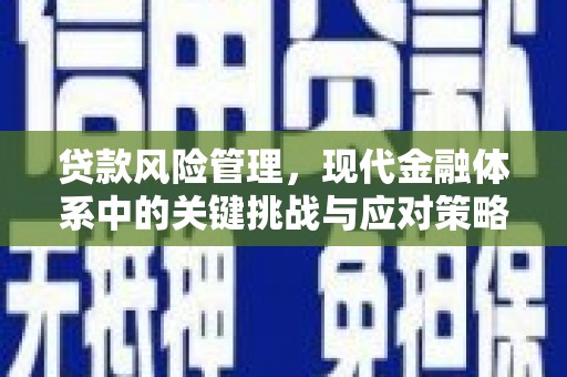 岳麓贷款风险管理，现代金融体系中的关键挑战与应对策略