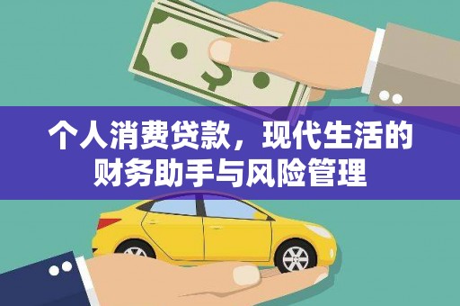 界首个人消费贷款，现代生活的财务助手与风险管理