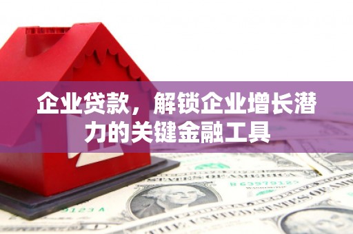 壮围企业贷款，解锁企业增长潜力的关键金融工具