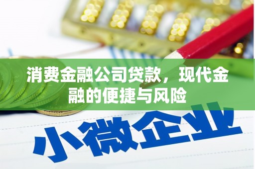 虎林消费金融公司贷款，现代金融的便捷与风险