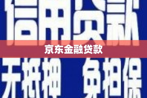 天宁京东金融贷款