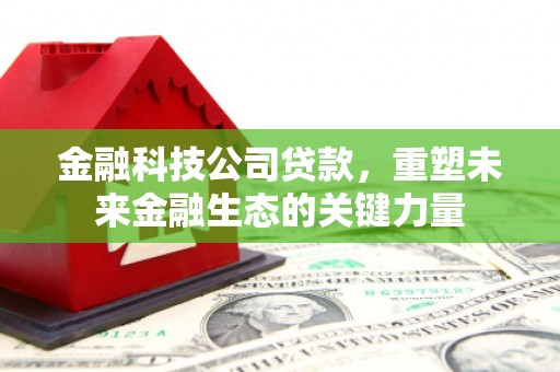 察隅金融科技公司贷款，重塑未来金融生态的关键力量