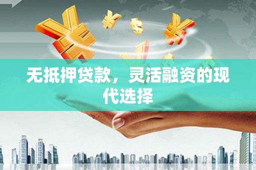 耒阳无抵押贷款，灵活融资的现代选择