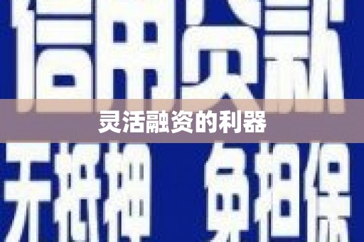 宝兴灵活融资的利器
